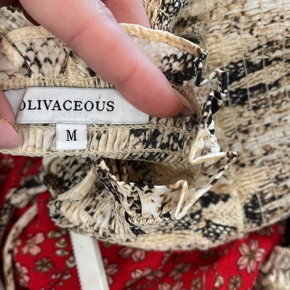 Snakeskin pattern bodycon Dress - Picture 5 of 5